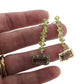 Peridot and Smoky Quartz Cherin Drop Earrings