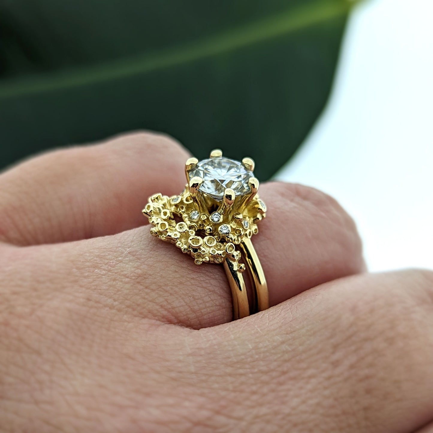 Clarissa Shadow Band Ring
