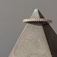 micropave wedding band handmade in rose gold with ethical lab grown diamonds and recycled metal