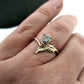 .8 CT Marianna Salt and Pepper Diamond Ring