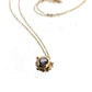 Close up view of Gray Spinel Scarlett Necklace.